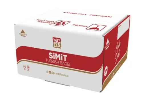 MODA Street Simit, Par-Baked, 56pcs x 3.88oz (110g)