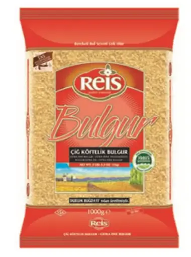 Reis Cig Koftelik Bulgur 12x2.2lb (1kg) Pouch [12 ea in bx]