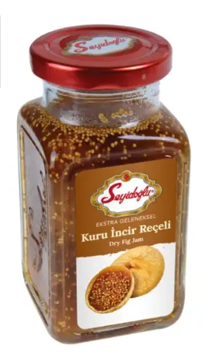 Seyidoglu, Dried Fig Jam Extra Geleneksel, Kuru Incir Receli 380g x 12ea