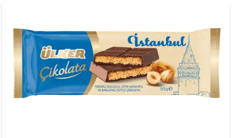 Ulker, Çikolata İstanbul Fındıklı, 93gr*15ea