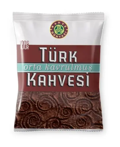 Kahve Dunyasi, Turk Kahvesi, Orta Kavrulmus, Turkish Coffee, Medium Roast, 250g x 12pcs