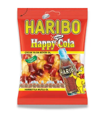 Haribo, Happy Cola, 80gr x 30pcs