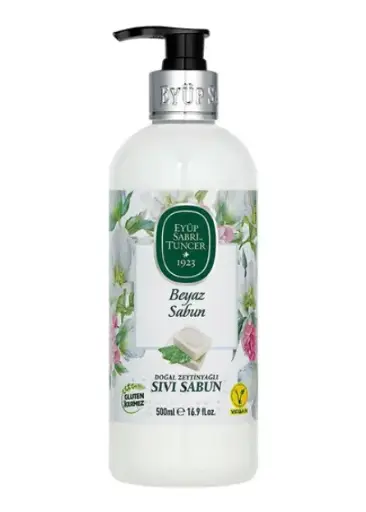 Eyup Sabri Tuncer, Sivi Sabun, Beyaz Sabun, Liquid Soap, White Soap 500ml x 12ea