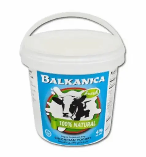 Balkanica, Inek Yogurdu, Cow's Yogurt, 1kg (2.2lb) x 6pcs