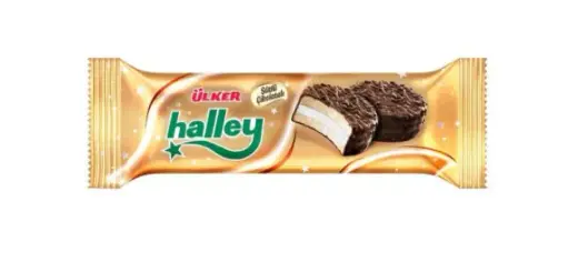 Ulker, Halley, Mini Granullu, Halley Mini with Granules, 2.33 oz (66 g) x24pcs